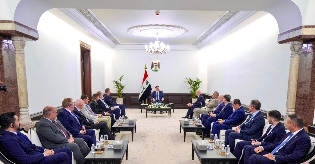 Prime Minister of Iraq, His Excellency, Mohamed Shia Al Sudani hosting senior leaders