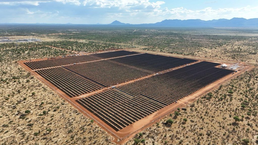 Gerus Solar PV Project is now supplying power to the Southern African Power Pool